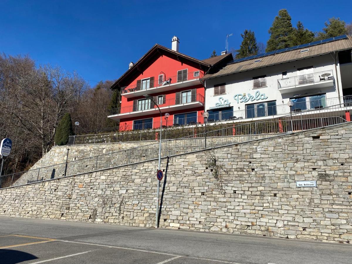 Albergo La Perla Краведжиа Экстерьер фото